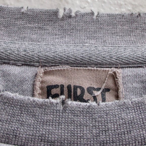 Furst Of A Kind Philadelphia Eagles Distressed Pullover Sweatshirt  Size Large - Picture 4 of 8